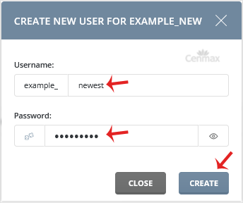 How to create a new database user in DirectAdmin? - Knowledgebase - Cenmax